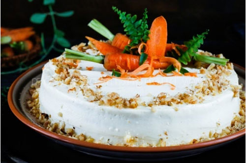 Bánh cà rốt lạ miệng, hấp dẫn khó chối từ