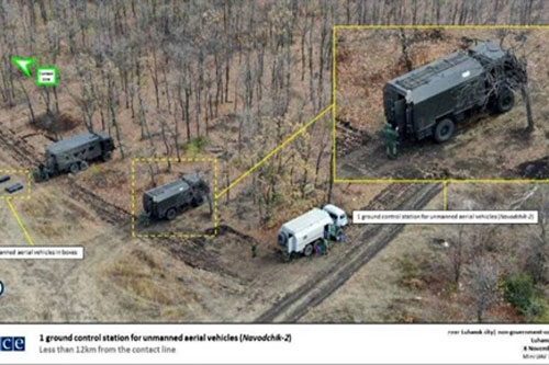 OSCE phát hiện vũ khí tối tân của Nga tại Donbass