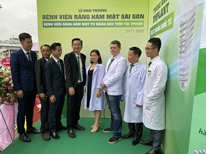 Chính thức khai trương bệnh viện răng hàm mặt Sài Gòn