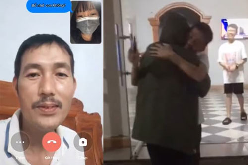 Con gái về nhà không báo trước, phản ứng của bố khiến nhiều người xúc động