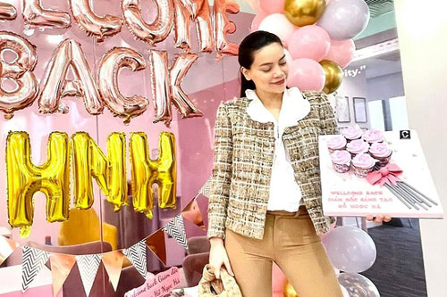 Hồ Ngọc Hà trở lại công việc