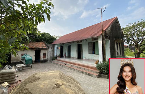 Gia cảnh ở quê nhà Á hậu Thái Thị Hoa - đại diện Việt Nam thi Hoa hậu Trái Đất 2020
