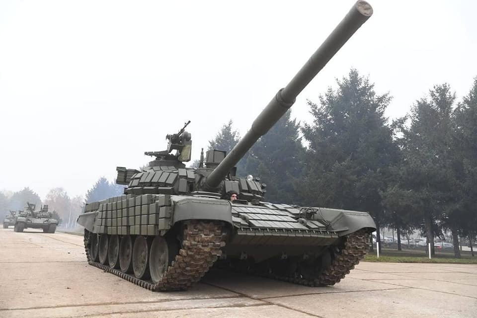 Sĩ quan Serbia so sánh T-72MS Nga với M-84 nội địa