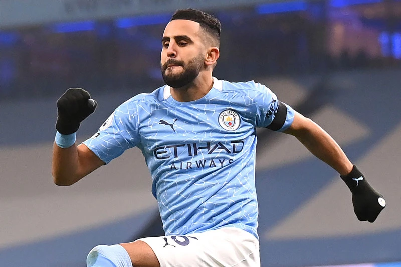 Tiền đạo: Riyad Mahrez (Man City).