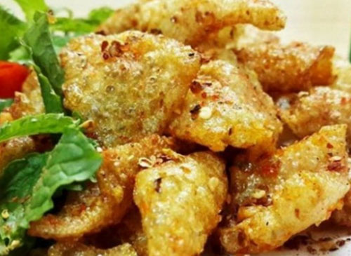 Cách làm bì heo xóc muối ớt thơm ngon, giòn tan