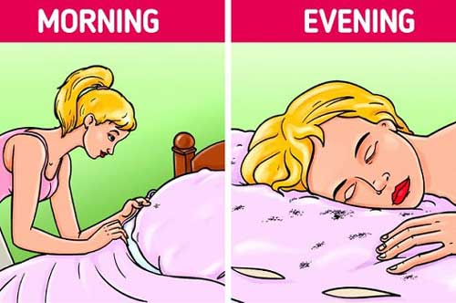 Tại sao không nên dọn giường ngay khi ngủ dậy?