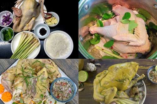 Mẹo làm gà hấp sả lá chanh mềm dai, ngọt thịt