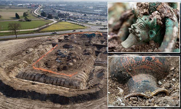 Phát hiện lăng mộ chứa đầy báu vật của hoàng tử Pháp