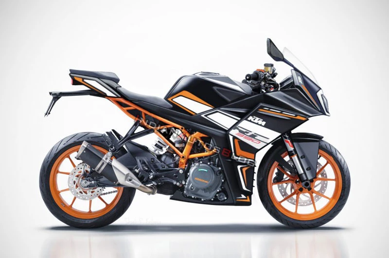 2. KTM RC 390 (vận tốc tối đa: 179 km/h).