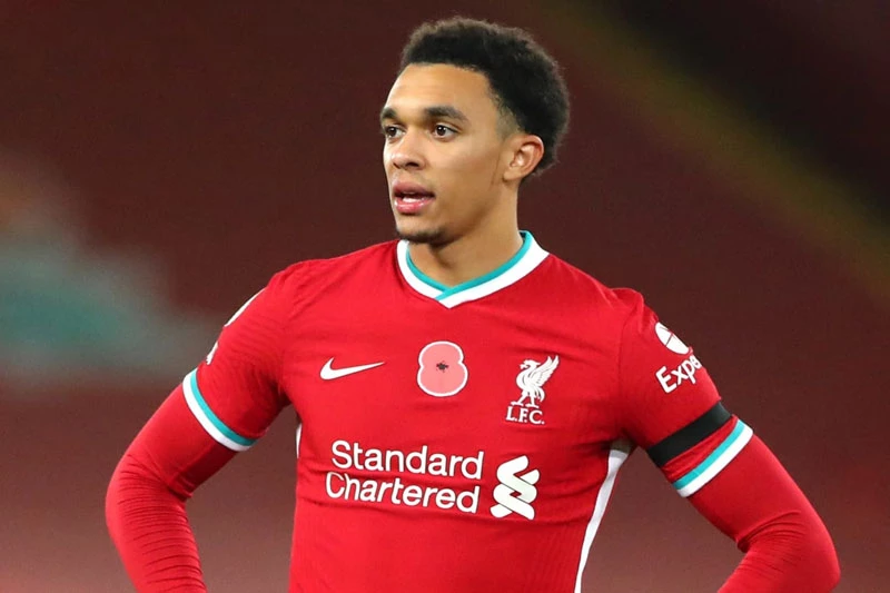 Hậu vệ phải: Trent Alexander-Arnold (Liverpool).