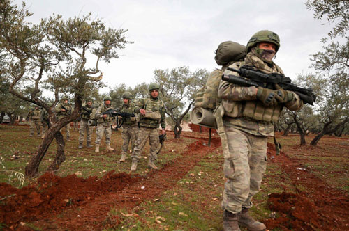 Quân đội Thổ Nhĩ Kỳ liên tục phát động tấn công ở miền Bắc Syria