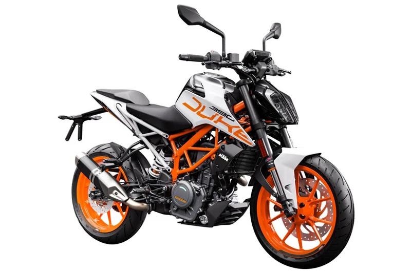 4. KTM 390 Duke (vận tốc tối đa: 167 km/h).