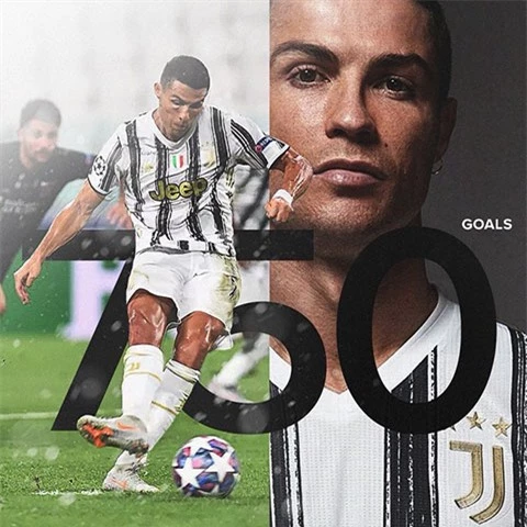 Ronaldo cán mốc 750 bàn thắng trong sự nghiệp