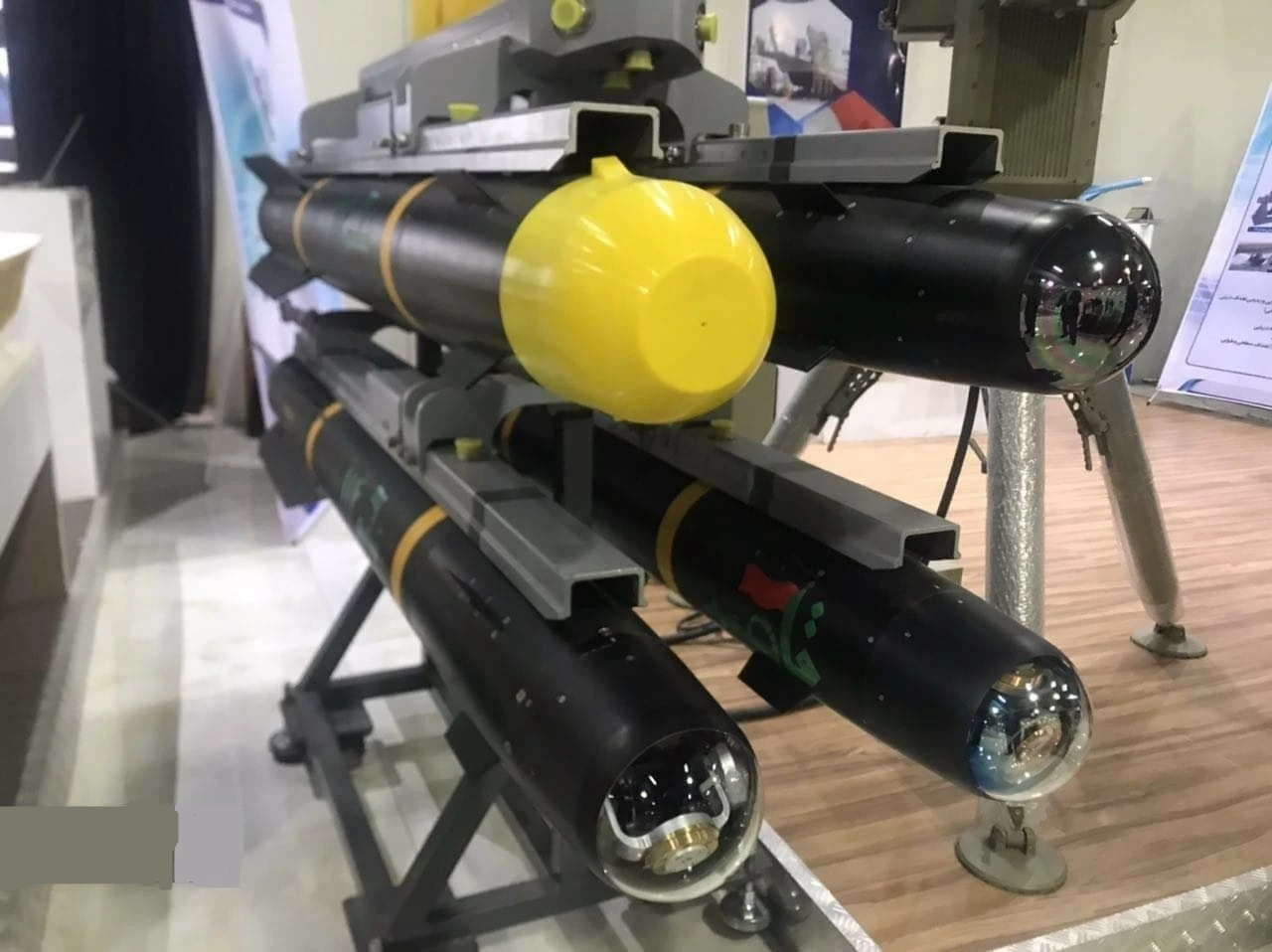Tên lửa chống tăng không đối đất Ghaem-114 của Iran. Ảnh: TASS.