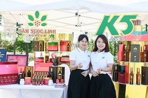 Tân Hoa hậu Đỗ Thị Hà làm đại sứ thương hiệu cho Sâm Ngọc Linh Kon Tum K5