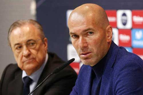 Real sa sút: Lỗi của Zidane một, lỗi của Perez mười