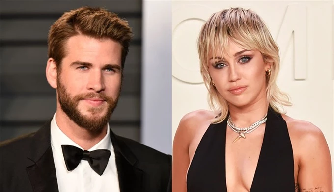 Liam Hemsworth và Miley Cyrus ly hôn năm 2019.