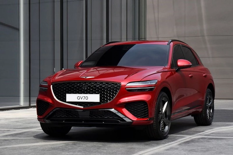  SUV hạng sang 2022 Genesis GV70 sẽ ra mắt vào tuần tới