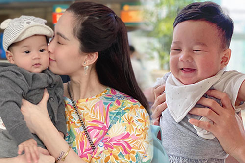 Đặng Thu Thảo tung loạt ảnh cận cảnh chân dung cưng xỉu của quý tử, giờ mới hiểu lý do ông xã đại gia bị ra rìa rồi!