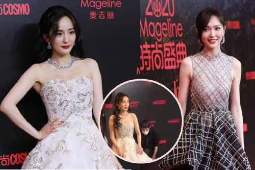 Dương Mịch bị Đường Yên 'bơ đẹp' khi ngỏ ý muốn chụp ảnh chung, chuyện gì đã xảy ra với cặp 'tỉ muội tình thâm'?