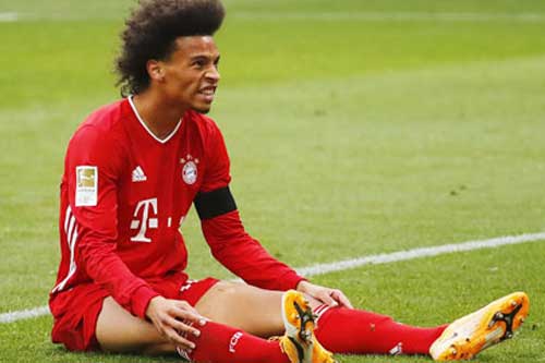 Sane gây thất vọng tại Bayern Munich
