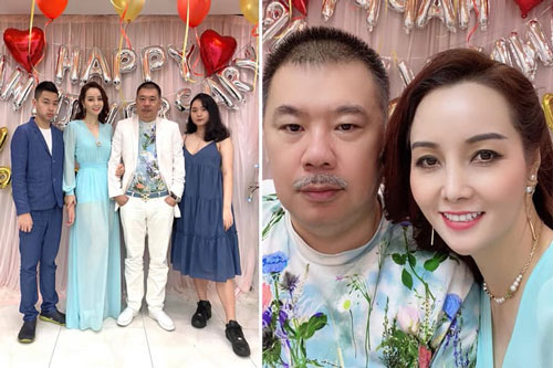 Diễn viên Mai Thu Huyền kỷ niệm 18 năm ngày cưới với chồng doanh nhân