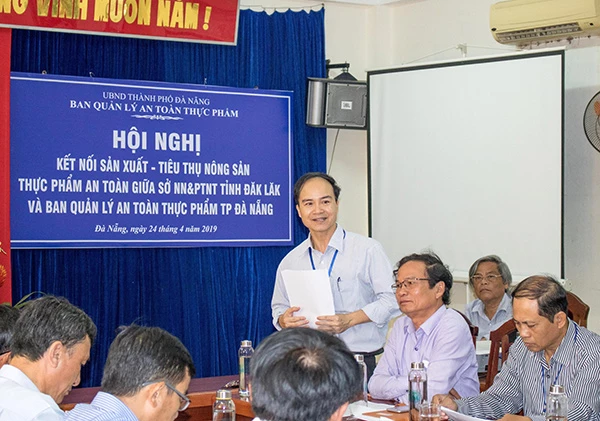 Ông Nguyễn Tấn Hải, Trưởng BQL ATTP TP Đà Nẵng
