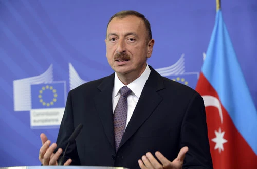 Tổng thống Azerbaijan Ilham Aliyev.