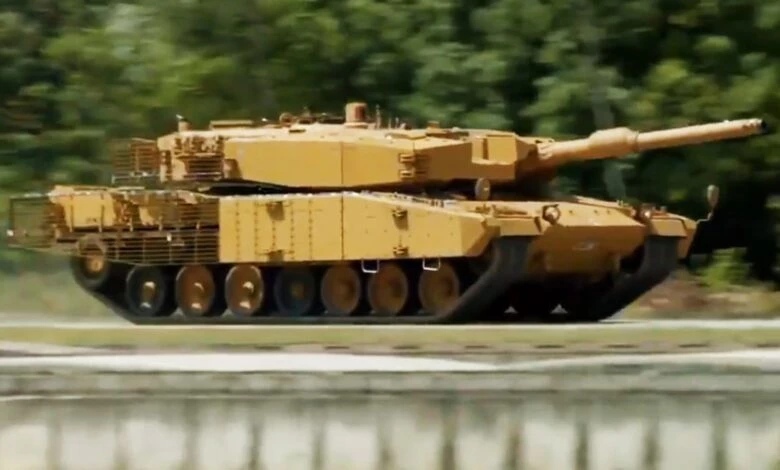 Thổ Nhĩ Kỳ muốn nâng cấp xe tăng Leopard 2A4 bằng tháp pháo của Altay. Ảnh: Topwar.