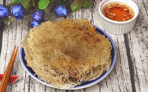 Cách làm miến chiên giòn tuyệt ngon