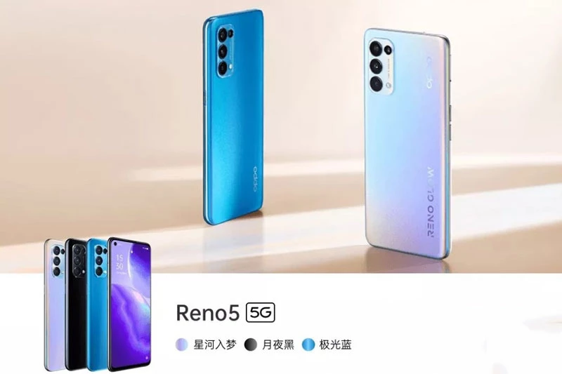 Oppo Reno5 5G.