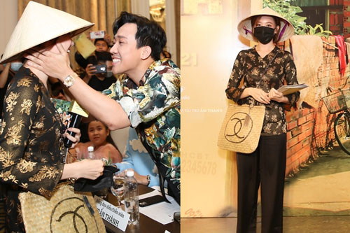 Hari Won giả gái quê mừng Trấn Thành ra phim