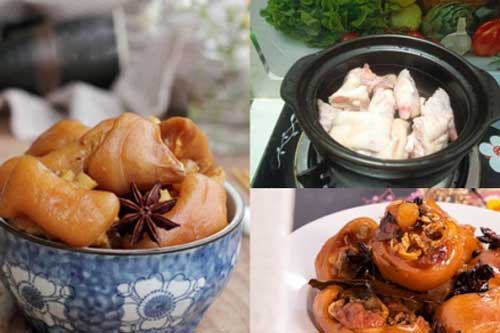 Cách làm món chân giò hầm ngũ vị xua tan giá lạnh