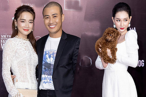 Nhã Phương mặc đồ bà ba đi xem show Bảo Bảo