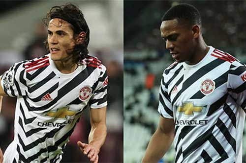 Cavani và Martial chấn thương trước thềm trận sinh tử M.U - Leipzig