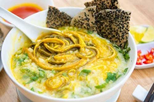 Đổi vị bữa sáng với cháo lươn nóng hổi và đầy đủ dinh dưỡng
