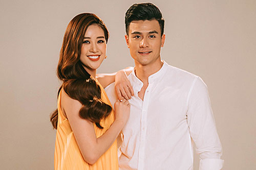 Vĩnh Thuỵ tình tứ bên Khánh Vân