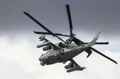 Trực thăng Nga trang bị tên lửa 'không có loại tương tự'