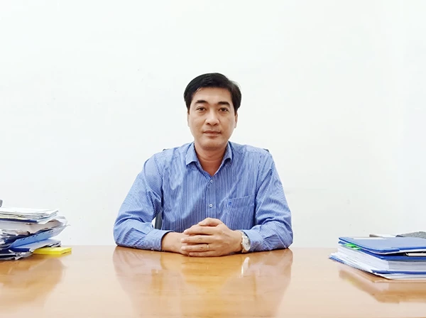 Ông Hồ Minh Nam, Phó Tổng Giám đốc Công ty Cổ phần Cấp nước Đà Nẵng (Dawaco)