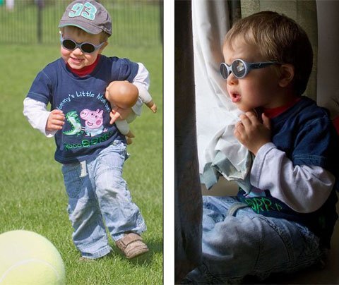 Cậu bé cứ ra sáng là bị mù