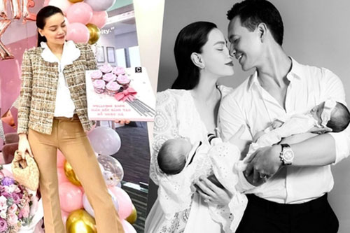 Vóc dáng Hồ Ngọc Hà sau một tháng sinh con