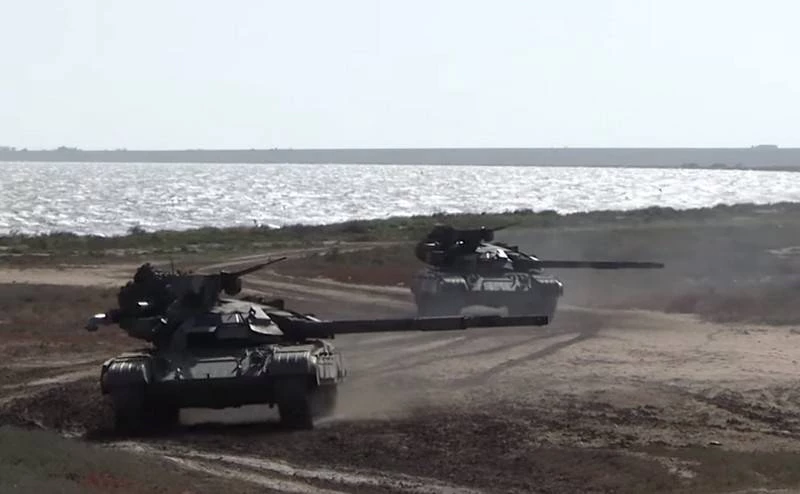 Xe tăng chiến đấu chủ lực T-64BM Bulat của Quân đội Ukraine. Ảnh: Defense Express.