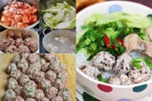 Điểm tâm nhanh gọn cho bữa sáng với bún mọc dọc mùng chuẩn vị