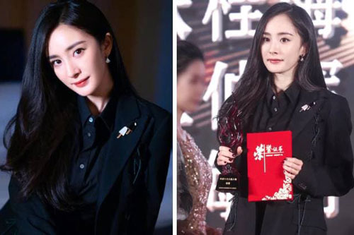 Dương Mịch bị lôi lại chuyện quỵt tiền tai tiếng khi lên nhận giải nhân vật từ thiện của năm