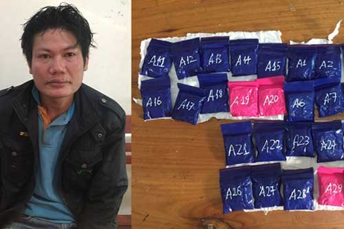 Dùng xe máy vận chuyển 6.000 viên ma túy tổng hợp