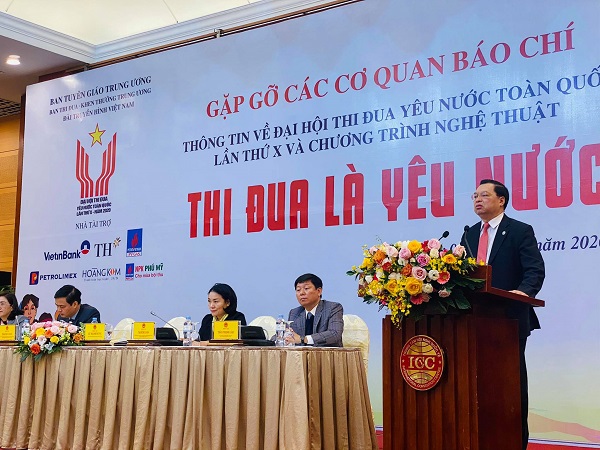 Báo chí cần tập trung tuyên truyền đậm nét kết quả của 10 kỳ Đại hội Thi đua yêu nước