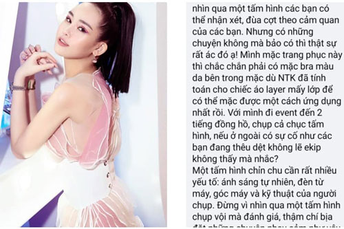 Bị chê bai về nhan sắc, Lê Âu Ngân Anh đáp trả đáng nể