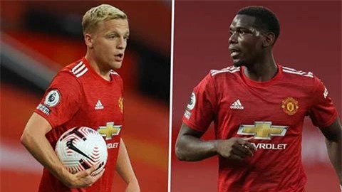 Evra cười nhạo kẻ so sánh Pogba với Van de Beek