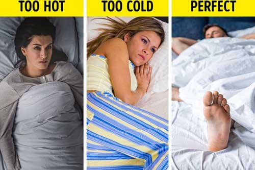 Tại sao thò chân ra ngoài chăn lại ngủ ngon hơn?