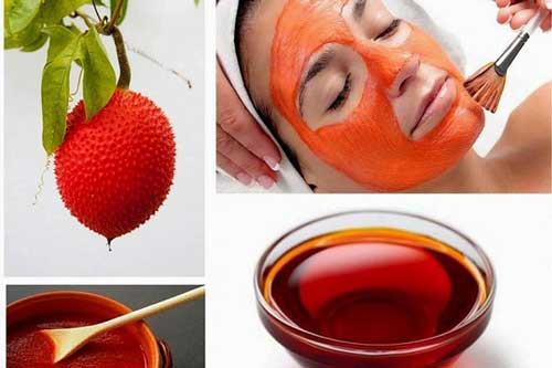 Dầu gấc chữa nám da, giúp da trắng mịn và ngăn ngừa lão hóa